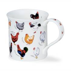 Dunoon Animal Breeds Chickens Mug
